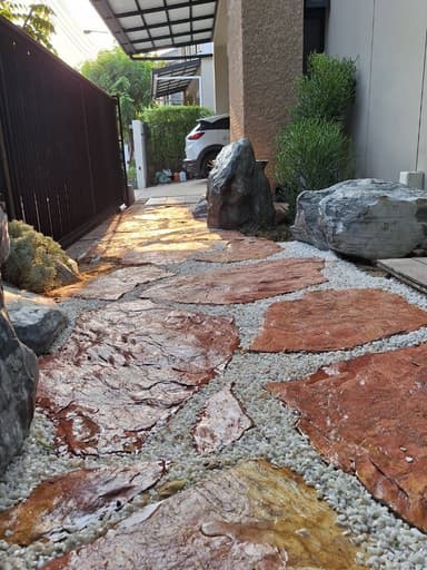 หินแผ่นชมพู